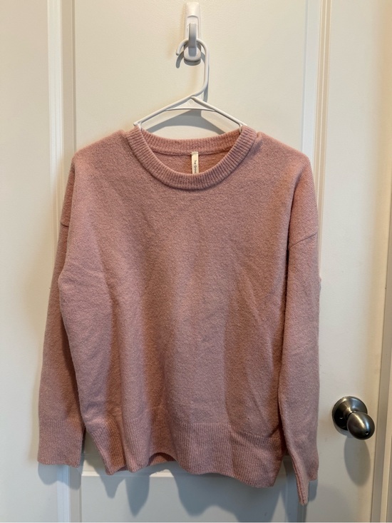 Babaton Sweaters - Aritzia Babaton Blush Pink Wool Blend Crewneck Sweater XS
